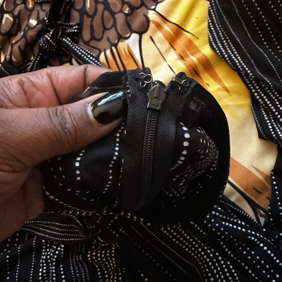 SIMPLY STYLED strapless Jumpsuit dots size Xl - Picture 3 of 10